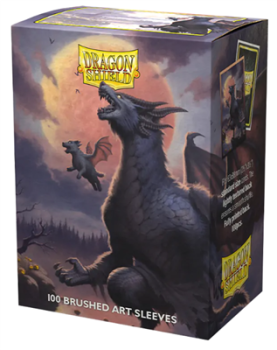 Dragon Shield Brushed Art Sleeves - Halloween 2023