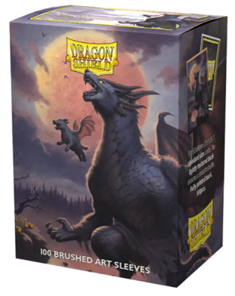 Dragon Shield Brushed Art Sleeves - Halloween 2023