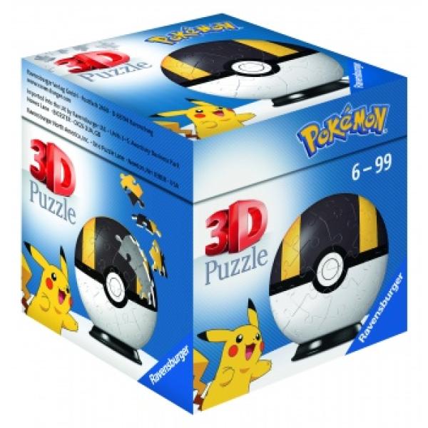 Pokémon Ravensburger 3D Puzzle-Ball - Ultraball 54 Teile